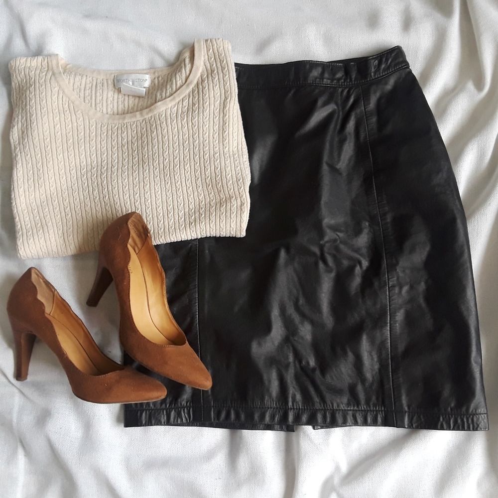 {Worthington} Crew Short Sleeve Pullover Sweater